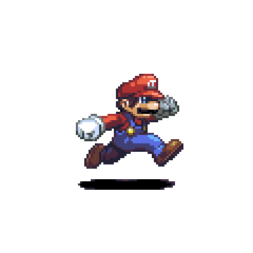 Running Mario